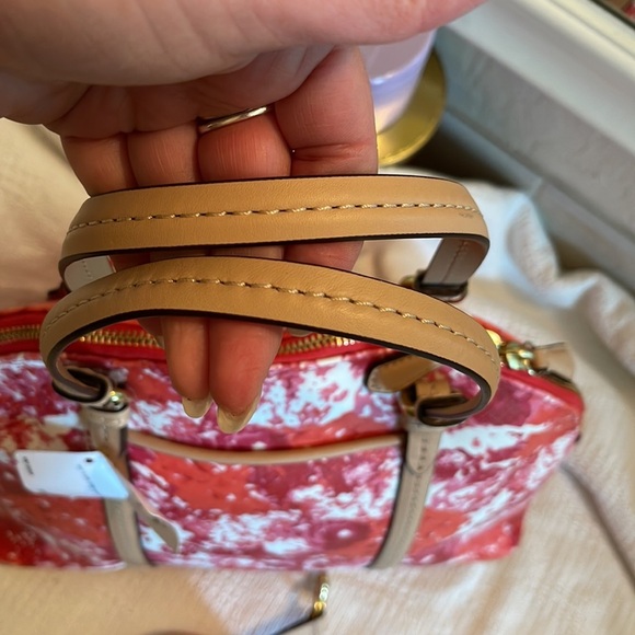 COACH- Peyton floral cora domed satchel - F31341-NWT - Picture 8 of 12